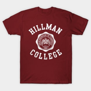 Hillman College | Red REtro T-Shirt